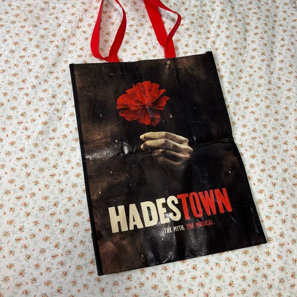 Hadestown Black and Red Tote Bag‎ - Picture 2 of 3